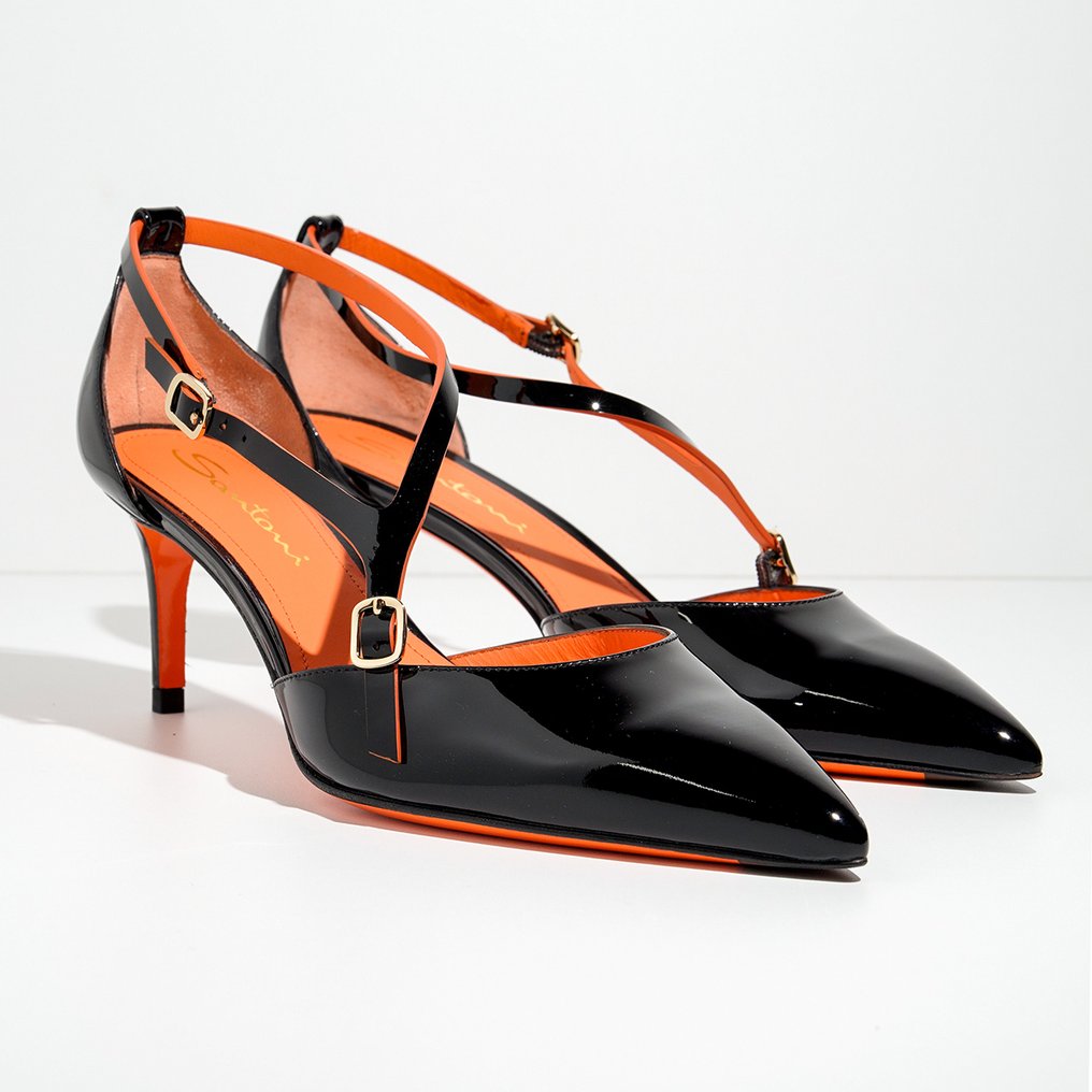 Santoni - Chaussures à talons - Taille : EU 38 - Neuf dans sa boîte #1.0