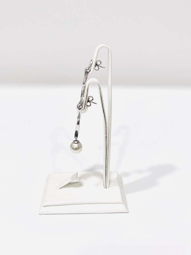 没有保留价 - 耳环 银 珍珠 #3.2