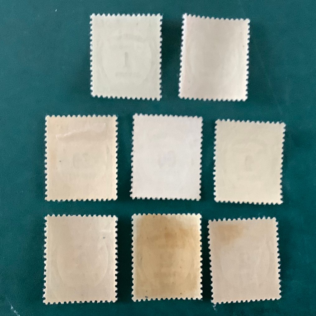 Γαλλία 1927/1931 - Φόροι : Εισπράξεις - MH - Yvert 55/62 #1.0