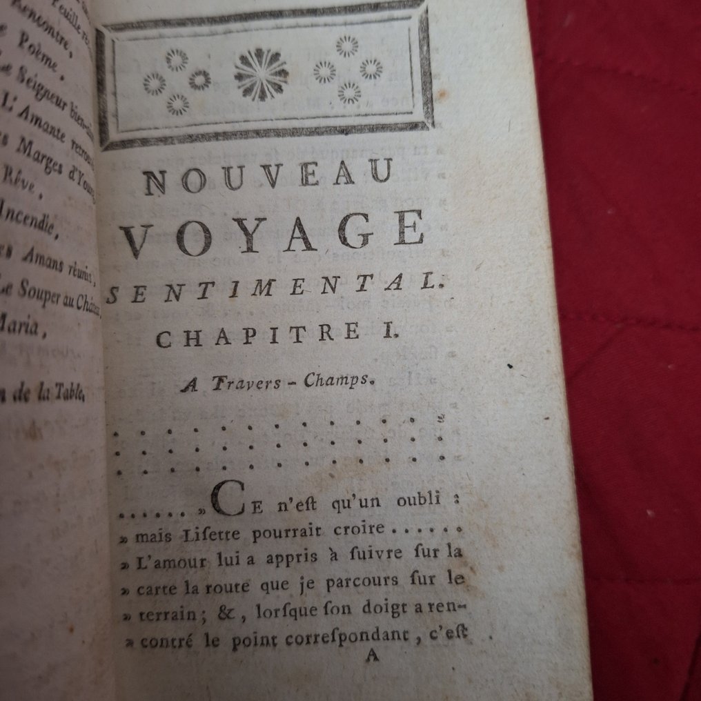 M. Gorij - Nouveau voyage sentimental - 1785 #4.3