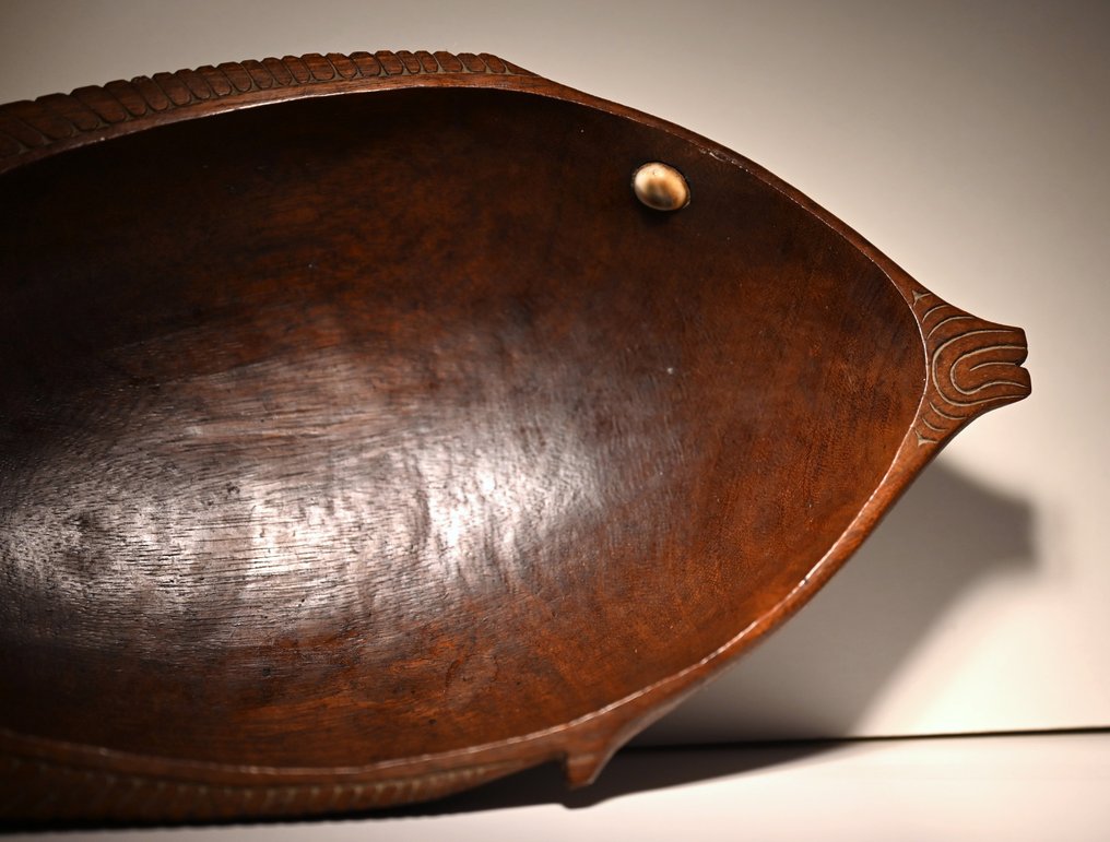 鱼形碗 - 特罗布里安群岛 - 巴布亞紐幾內亞  (沒有保留價) #1.0