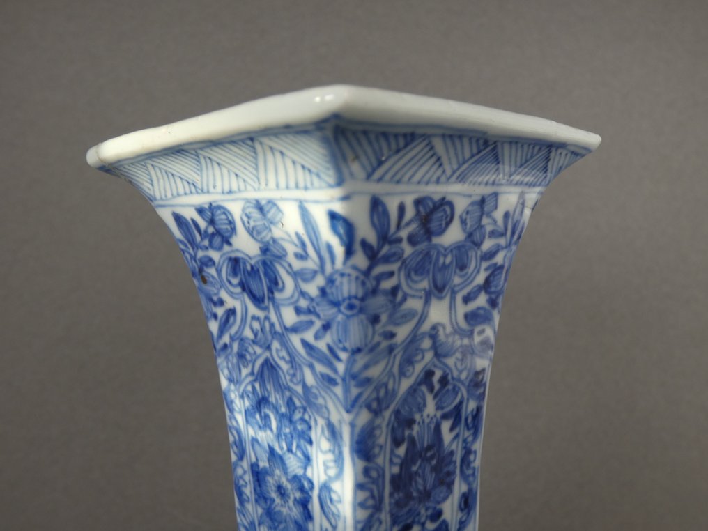 花瓶 - 瓷器 - 中國 - 清康熙（1662-1722） - 非常漂亮的画作！  (沒有保留價) #2.1