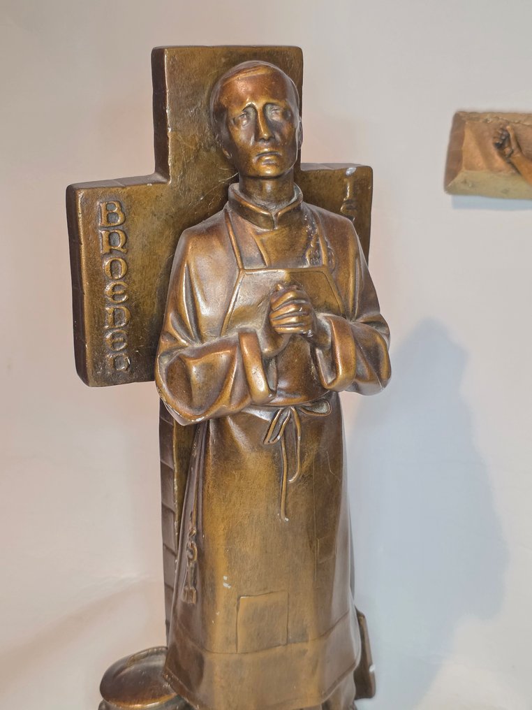 Estatua, Set religieuze beelden en kruid - 37 cm - Yeso, Compuesto #2.1