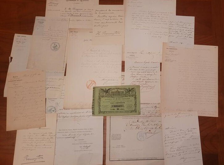 Γαλλία - Έγγραφο - 44 Documents sur le second Empire - 1852 #1.0