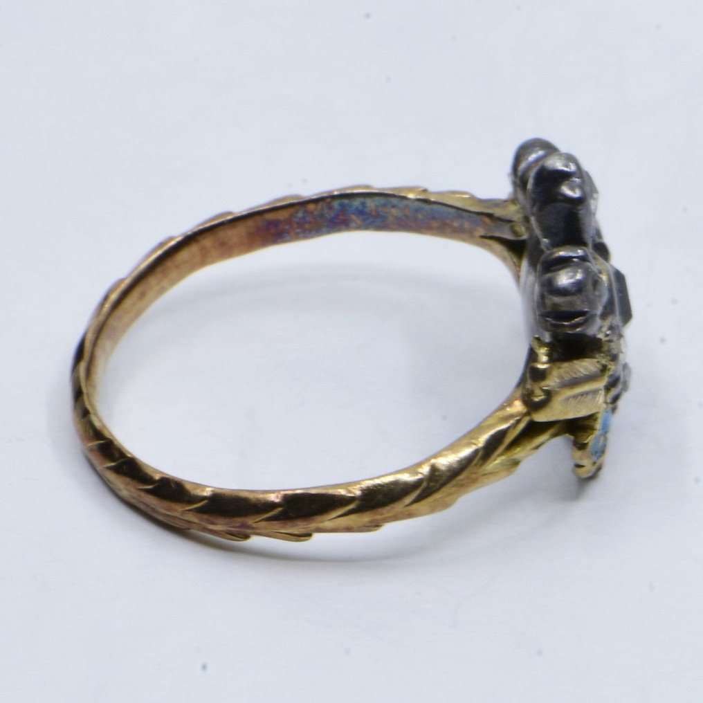 Bague - 18 carats Or jaune - 0.46ct. tw. Diamant (Naturelle) #4.3