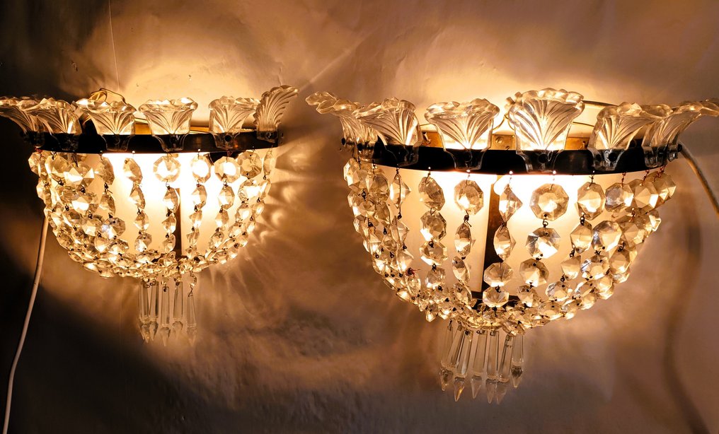 Wandlamp (2) - Verguld messing #2.1