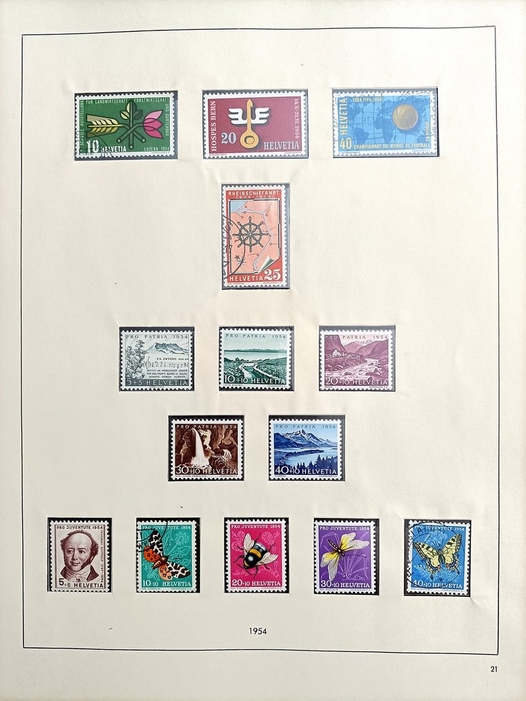Ελβετία 1953/1964 - Συλλογή της περιόδου με Foglietti. - No Reserve Price #3.2