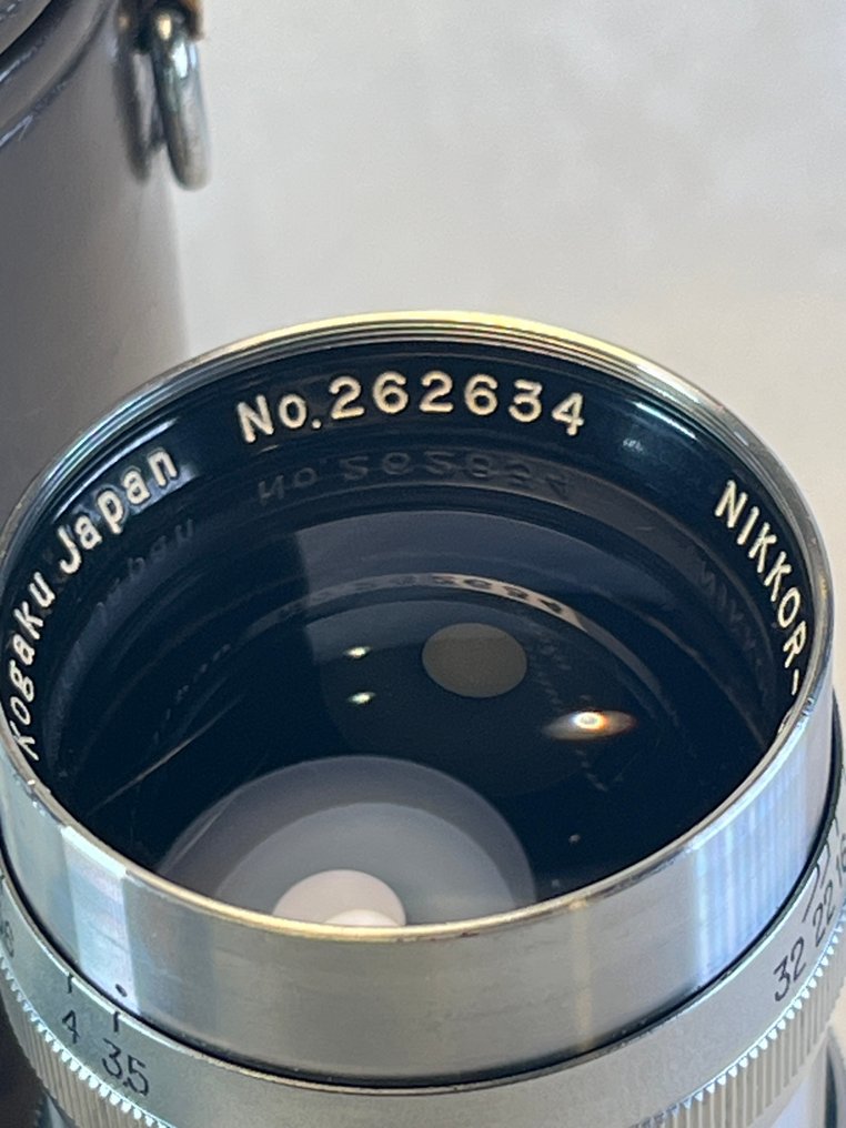 Nippon Kōgaku Nikkor Q.C 13,5 cm 3.5 lens Camera lens #3.2