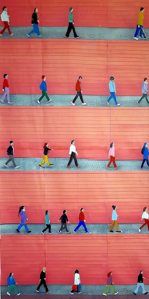 Giorgio Stocco - People a19- opera unica #1.0