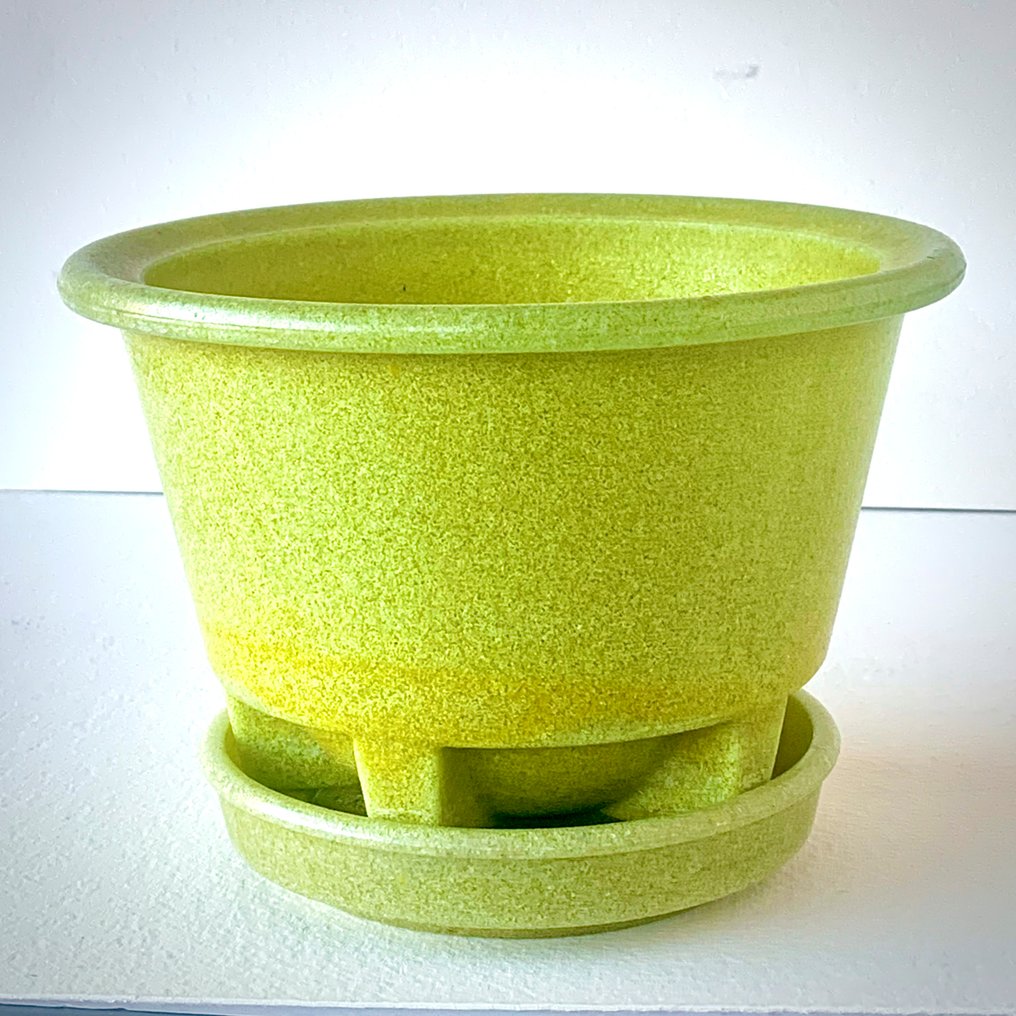 Glasfabriek Leerdam - A.D. Copier - Virágcserép - Graniver - 1928 Graniver kaktuszcserep #1.0