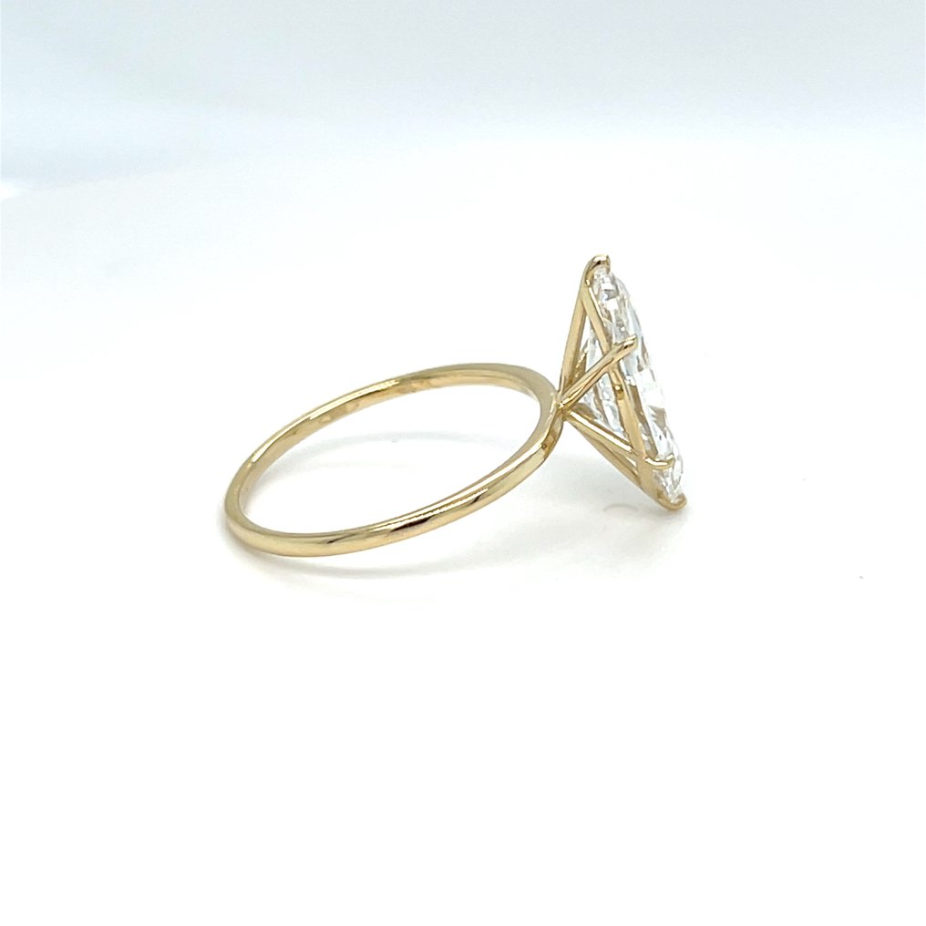 戒指 - 14 克拉 黃金 -  2.50ct. tw. 鉆石 (實驗室培育) #4.3