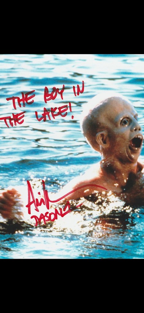Perjantai 13 - Signed by Ari Lehman (Jason) #3.2