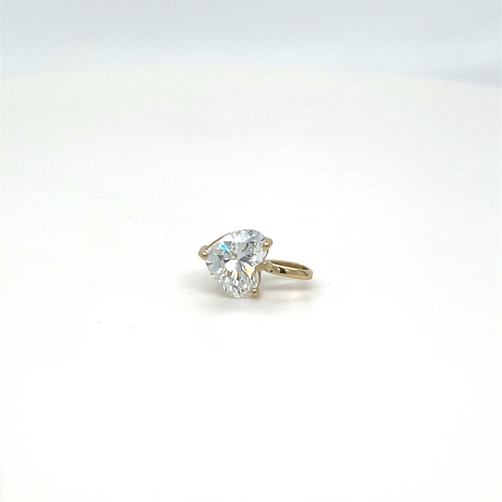 Fără preț de rezervă - Pandantiv - 14 ct. Aur galben - 1.06ct. tw. Diamant (Cultivat în laborator) #2.1