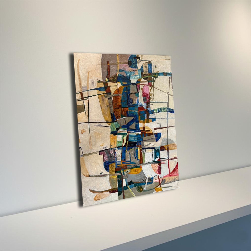 Nguyen Robert - Architecture Flottante 75 x 99 cm #2.1