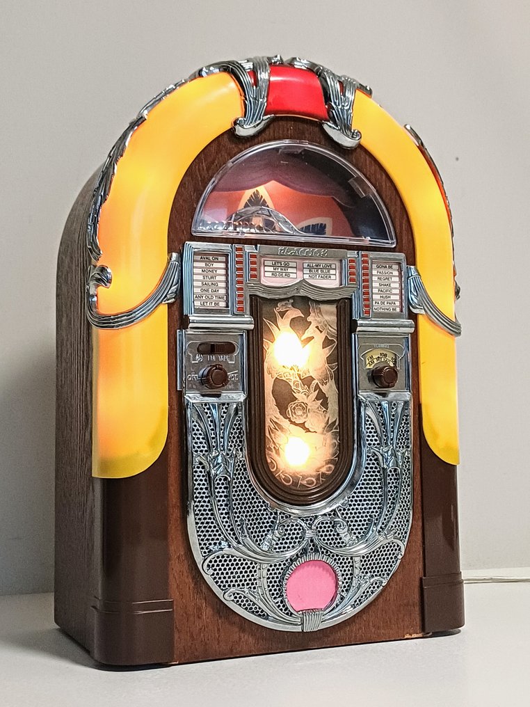 Peacock - Retro jukebox radio-cassette speler 收音机 #1.0