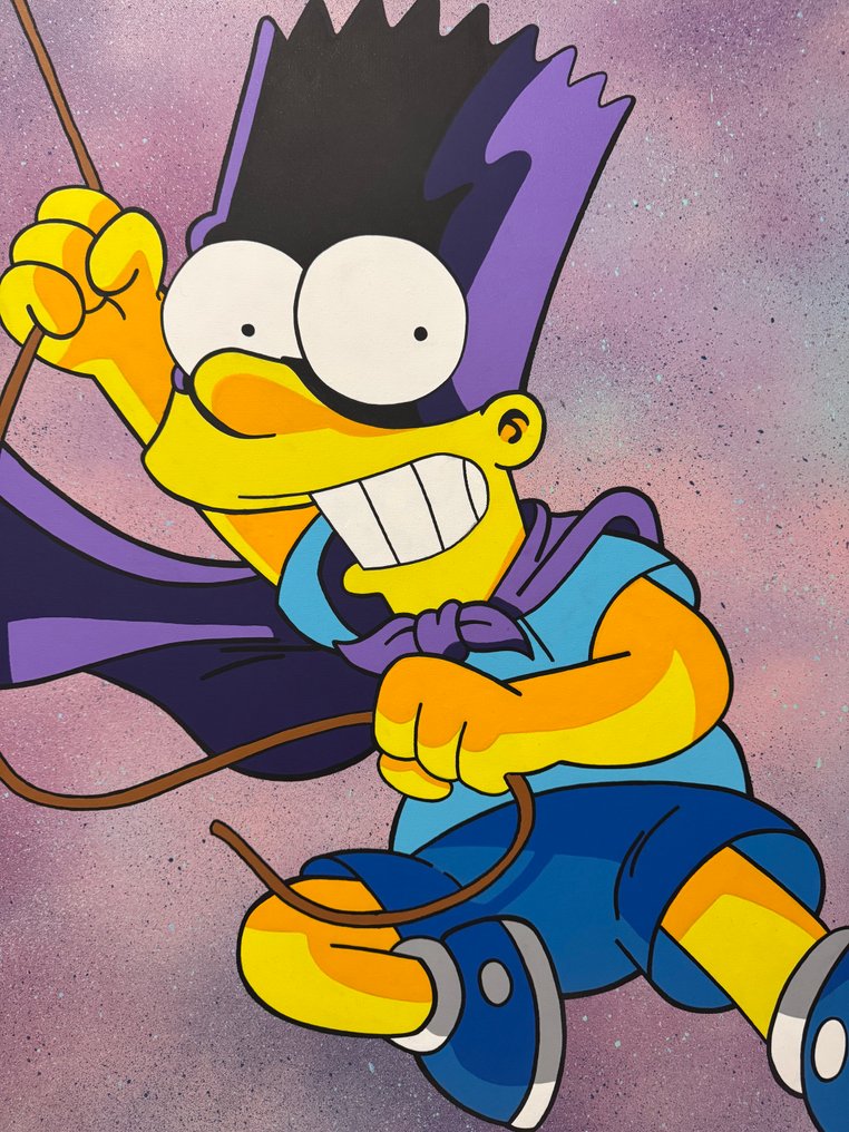 isem (1985) - Bartman ( XL 100x100cm 100% hand paint ) #4.3