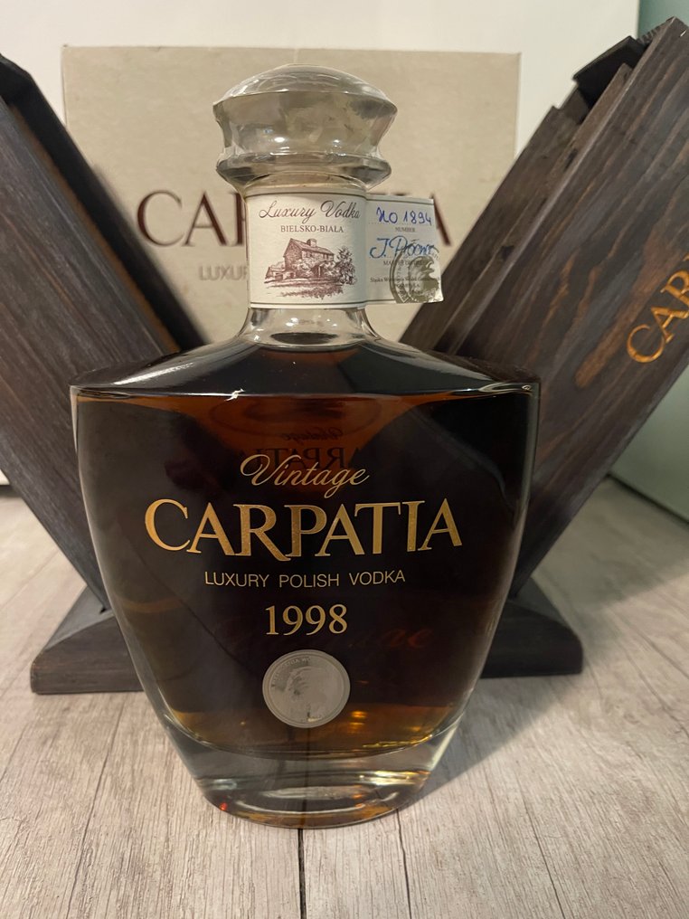 Carpatia 1998 - Vintage Luxury Polish Vodka  - 700ml #3.2