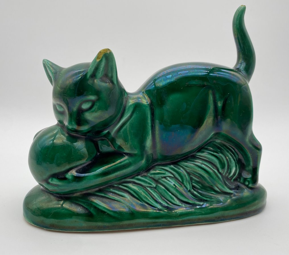 Κουμπαράς (3) - Σετ 3 παλαιά κουμπαράδες από κεραμική και πορσελάνη – Ευρώπη, 20ός αιώνας - Κεραμικό #1.0