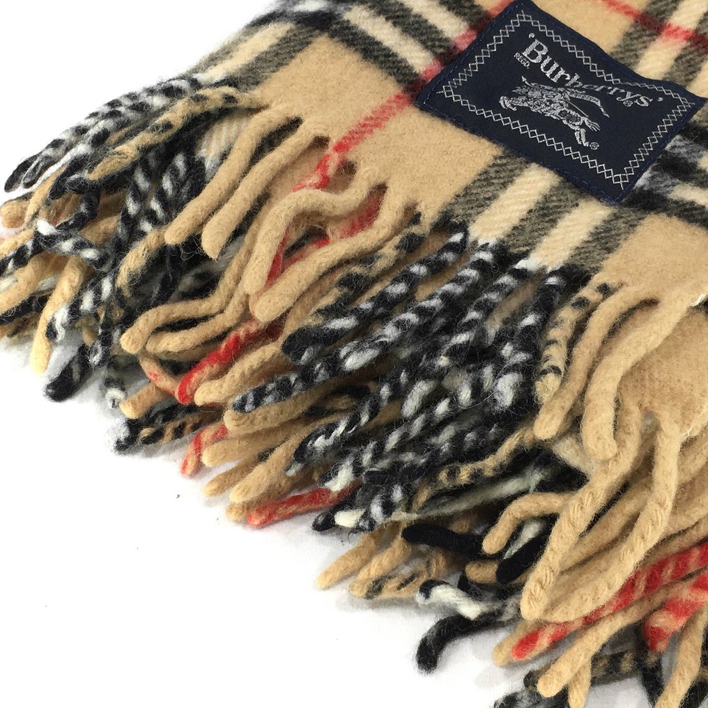 Burberrys - Nova Check - Shawl - Blanket - 120 cm - 65 cm - WOOL 100% #3.2