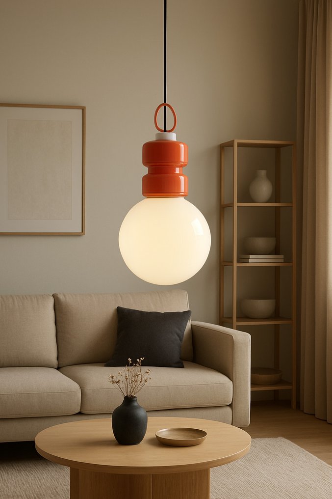 Candeeiro suspenso - Vidro #1.0