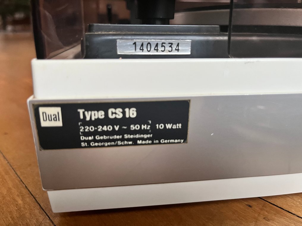 Dual - CS 16 电唱机 #4.3