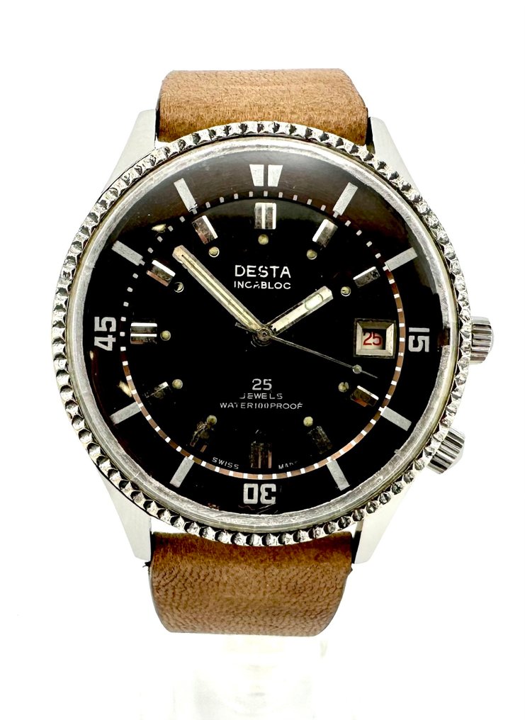 Desta - Skin Diver - No reserve price - Oversize 42mm cal. Felsa - Men - 1960 #1.0