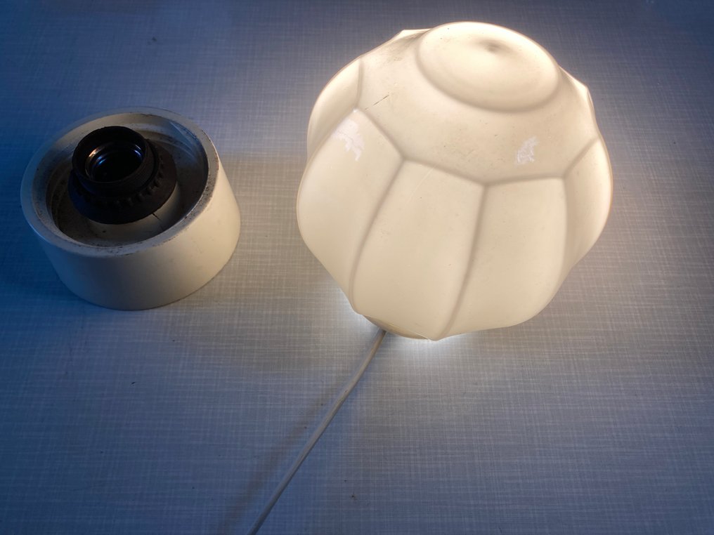 Thabur - Lámpara de techo - Bakelita y vidrio - Lámpara de techo Thabur plafoniere #1.0