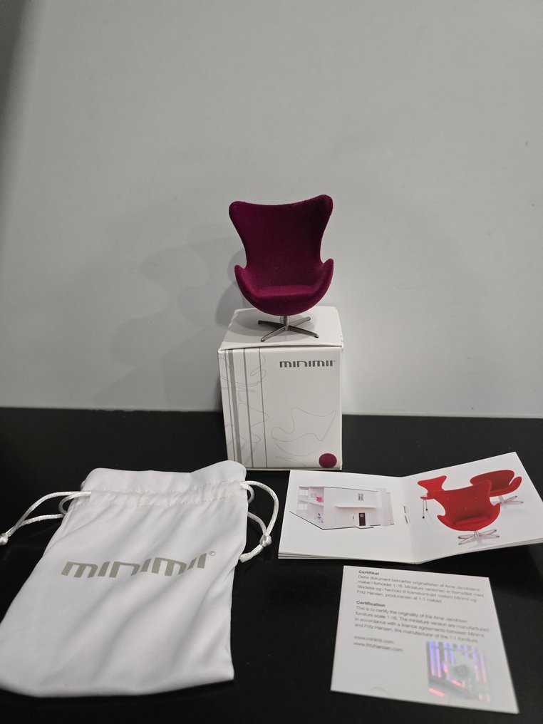 Fritz Hansen - Arne Jacobsen - Chair - Egg Chair - Textile - Minimii - Fritz Hansen #1.0