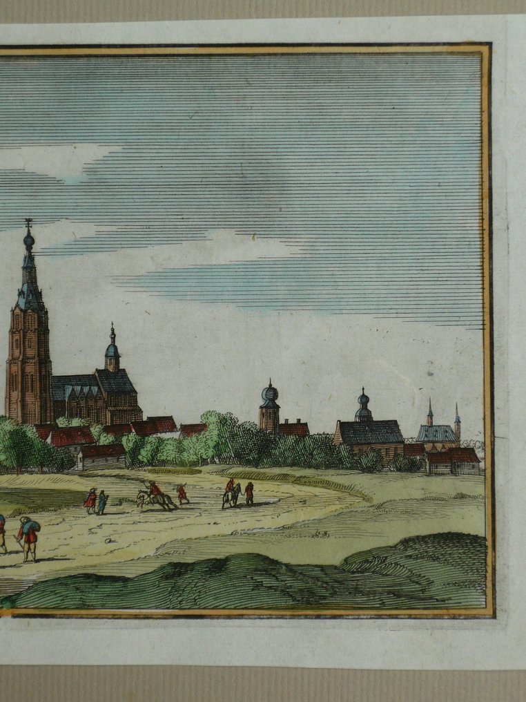 Netherlands - The Hague; Caspar Merian - Ein Stück von dem Graefen Haag - 1651-1660 #4.3