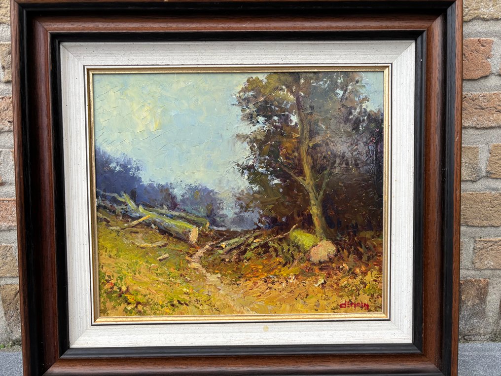 Albert Demoen (1916-1992) - Bosgezicht in de herfst #2.1