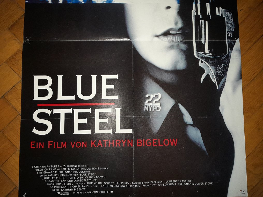JAIME LEE CURTIS   RON SILVER - BLUE STEEL - Δεκαετία του 1980 #1.0