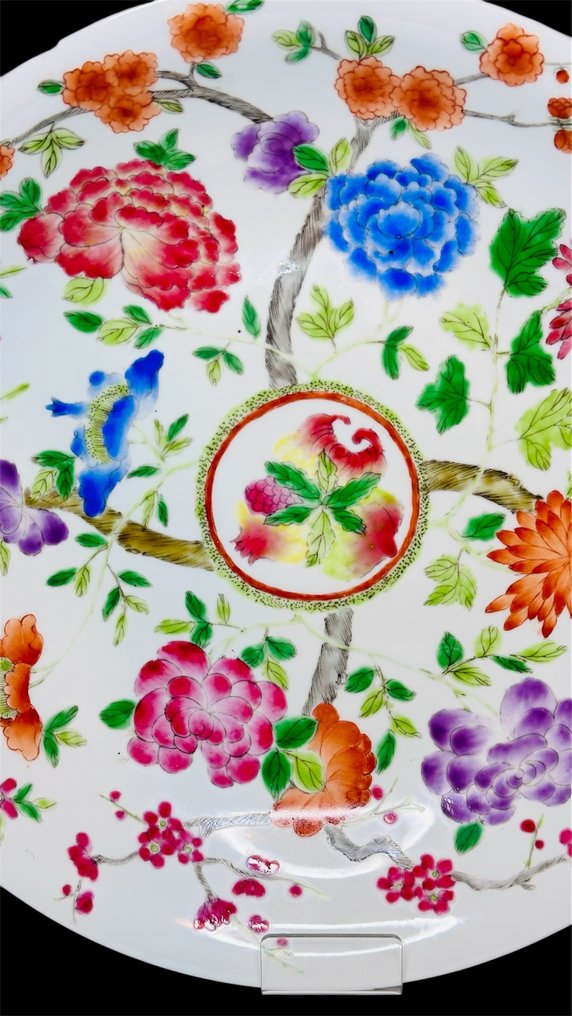 大号粉彩家族瓷盘 - 中国 - 20世纪 #1.0