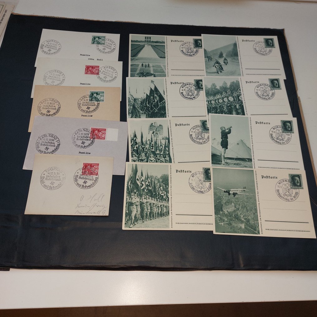 德意志帝國 1933/1945 - 大批，仅限第三帝国信件和全套邮品 #4.3
