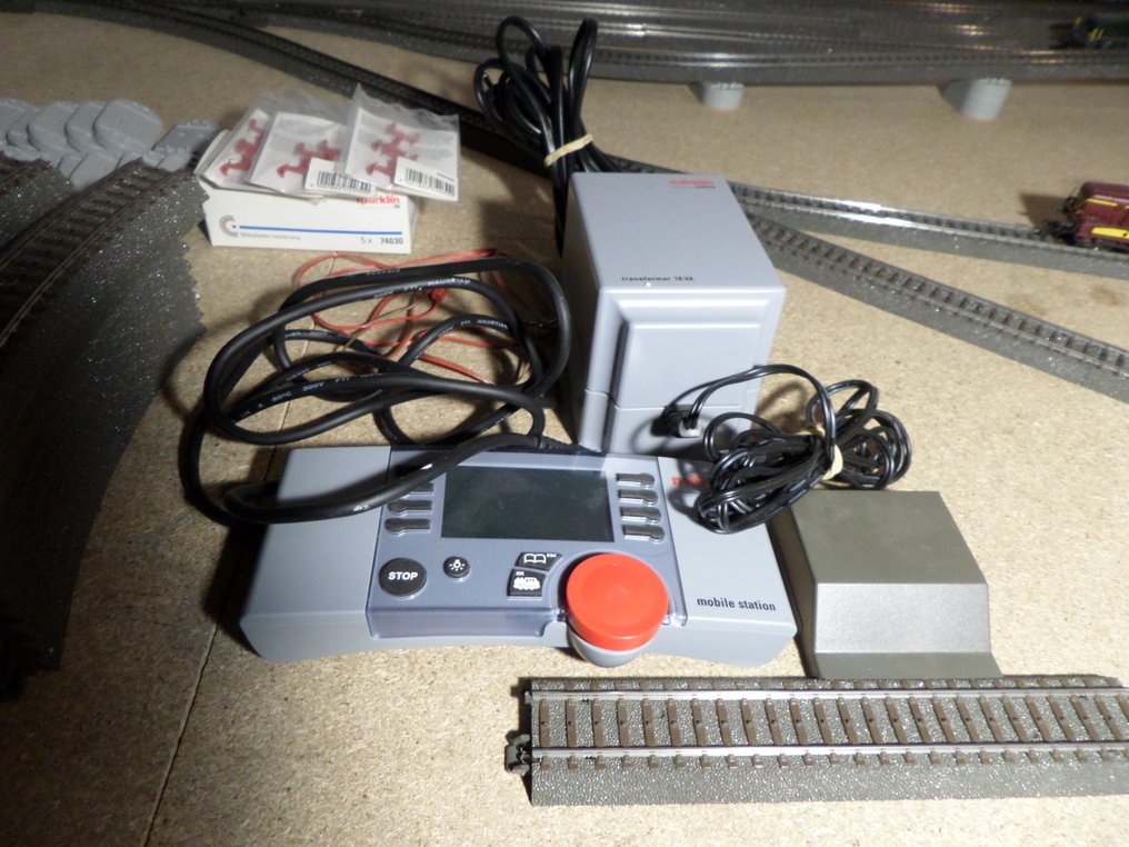 Märklin H0 - Voie ferrée pour trains miniatures (1) - Voies C avec aiguillages Mobile Station etc. #1.0