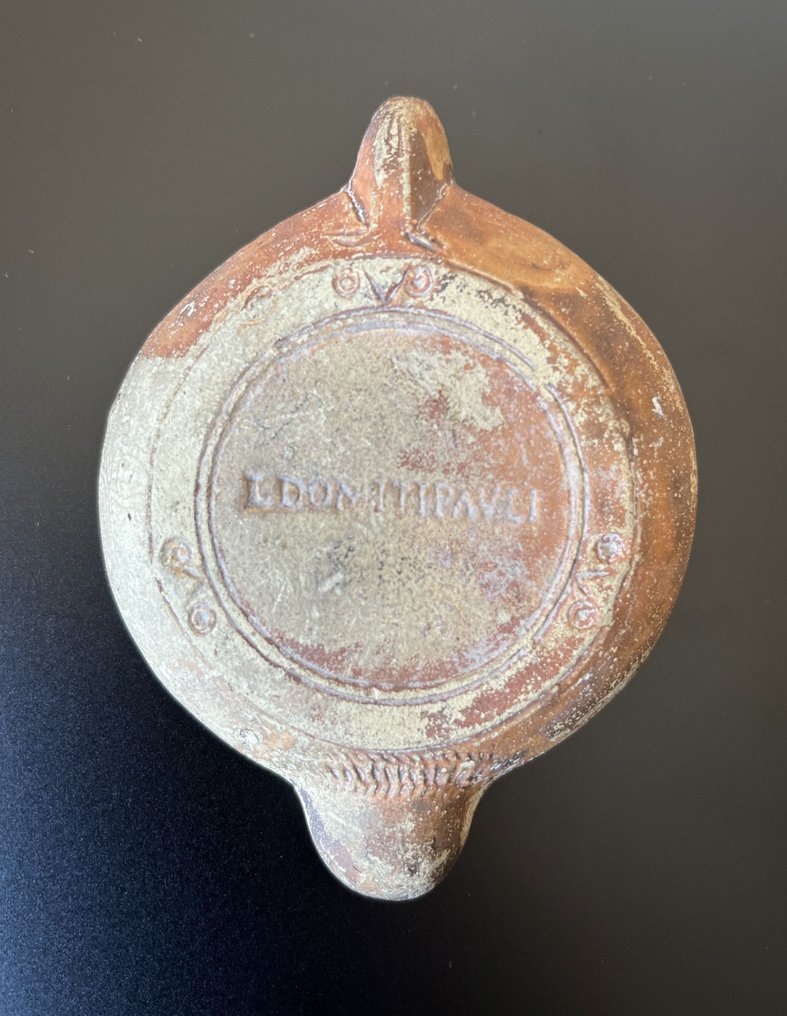 Altrömisch, Kaiserreich Terracotta Öllampe #2.1