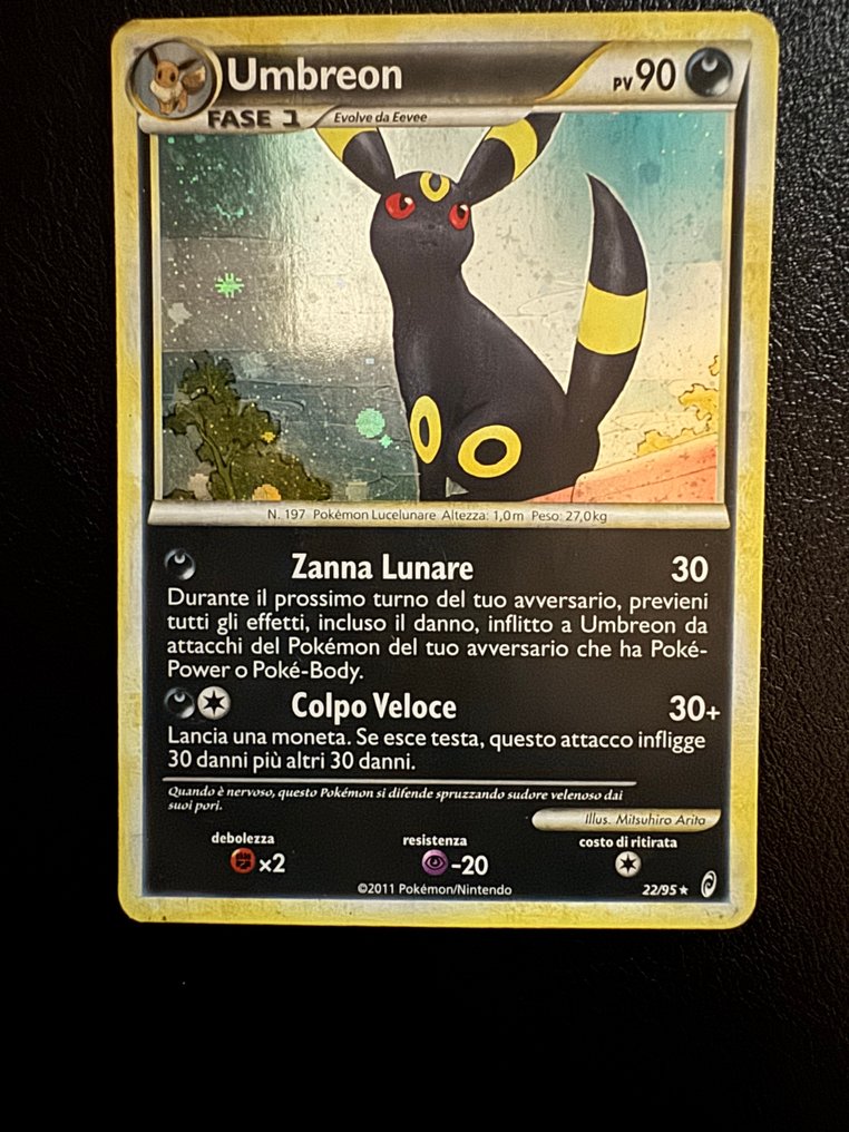Pokémon - 4 Card - Umbreon, Steelix, Togetic, Tyranitar 22/95 Foil, Holo, Reverse holo, Rara segreta - Various sets #1.0