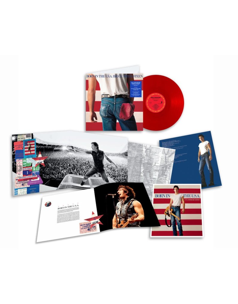 Bruce Springsteen - Born in the U.S.A. - 40th Anniversary Limited Edition - Red Translucent Vinyl - LP - Vinilo coloreado - 2024 #1.0