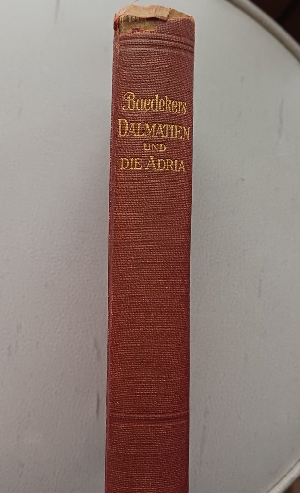 Karl Baedeker - Dalmatien und die Adria - 1929 #1.0