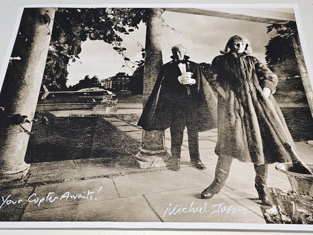 Michael Joseph (1941-) - Your copter ma'am - authentic darkroom print #1.0