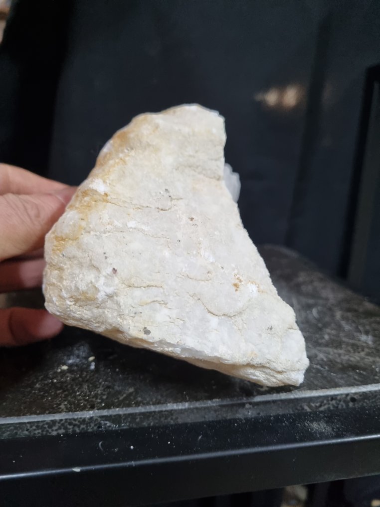 Quartz HQ stor bergkrystal geode - Højde: 210 mm - Bredde: 120 mm- 2380 g #3.2