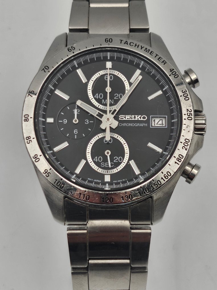 Seiko - Chronograph - No reserve price - 8T67-00C0 - Men - 2000-2010 #1.0