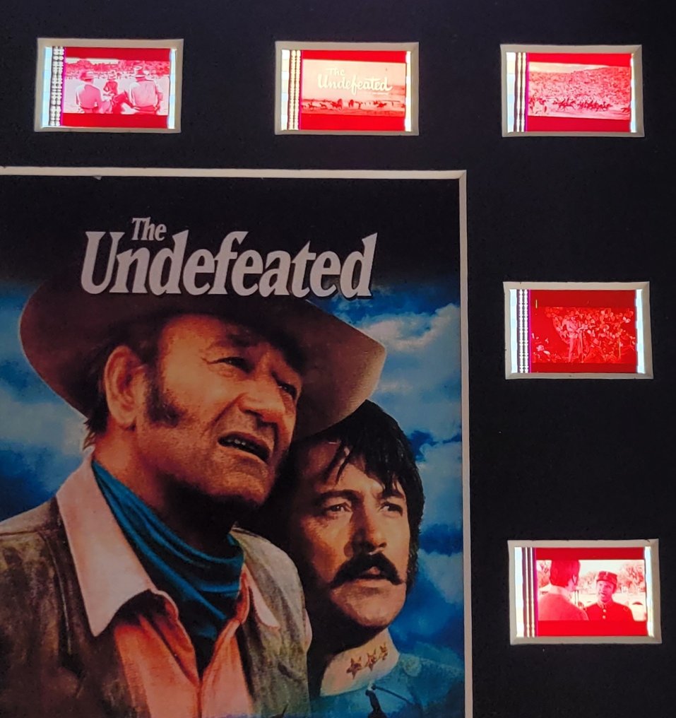 The Undefeated - Framed Film Cell Display with COA #1.0