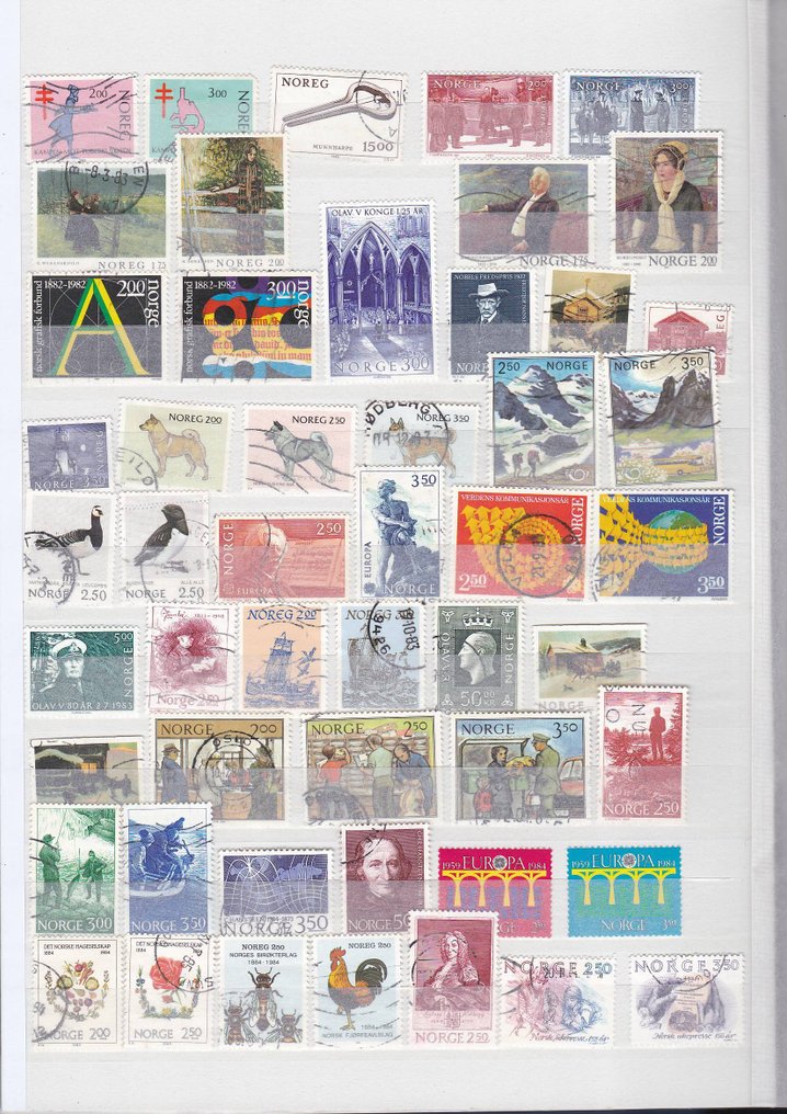 挪威 1856/2024 - 在冰岛。丰富的收藏。 #1.0