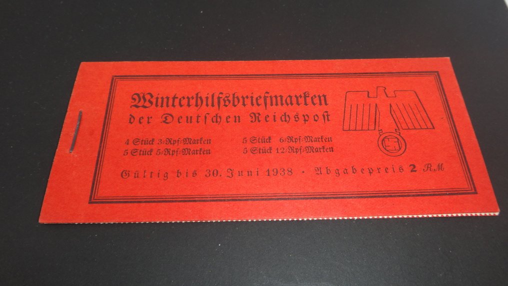 Γερμανική Αυτοκρατορία 1937 - Εργασία Χειμερινής Βοήθειας πλοία - MH 44.2.4 #1.0