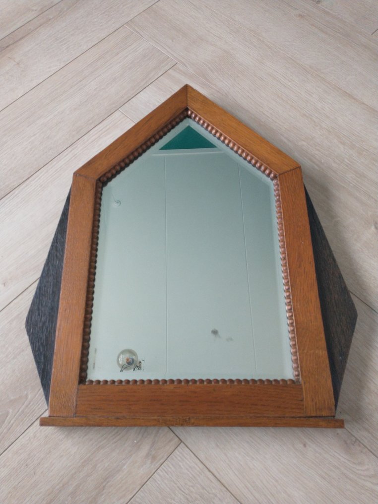 墙面镜子  - 木 - Amsterdamse school #1.0