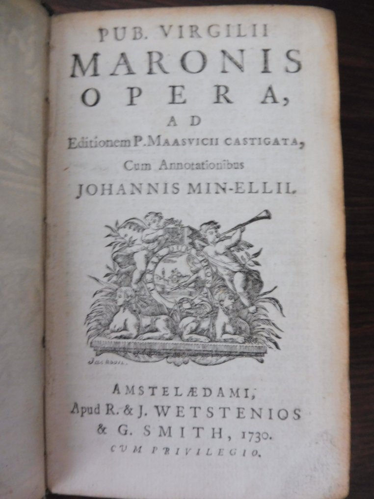 Publius Vergilius Maro - Pub. Virgilii Maronis Opera - 1730 #1.0