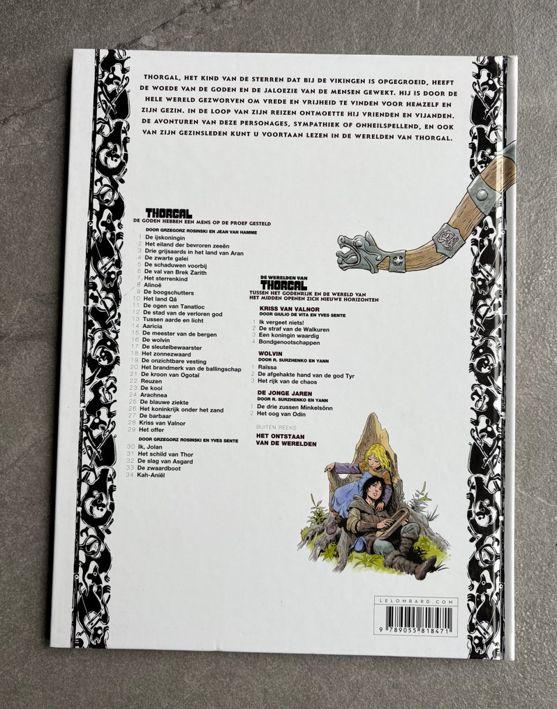 Thorgal, De jonge jaren 1 t/m 7 - Opeenvolgende reeks HC - 7 Album - First edition - 2013/2019 #4.3