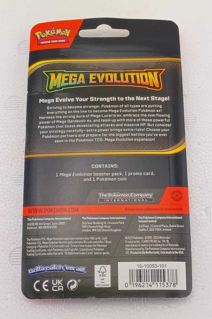 Pokémon - 3 Opakowanie typu blister - Mega Evolution - Various sets #4.3