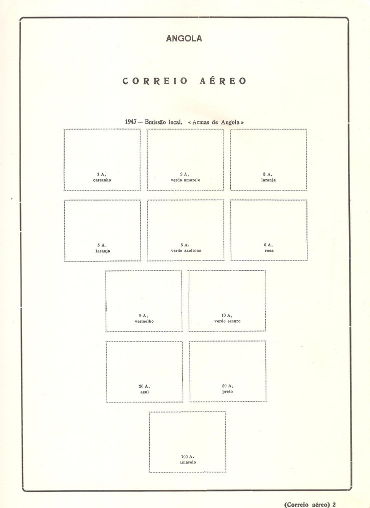 Angola 1904/1956 - Collezione con Corriere Aereo #3.2