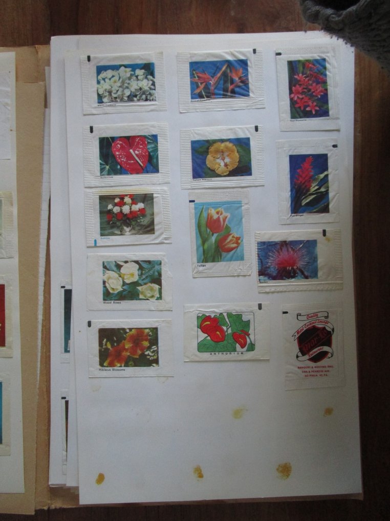 Tema-samling - 2700 sockerpåsar och sockerslindor #3.2